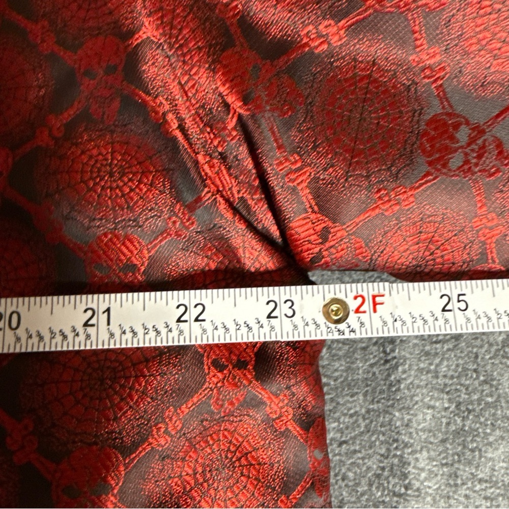 Vtg Dragonfly Clothing Women’s M Skull Spider Pimp Jacket Fur Satin Gothic - Picture 13 of 13